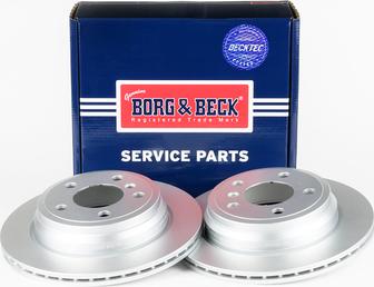 Borg & Beck BBD5259 - Тормозной диск autodif.ru