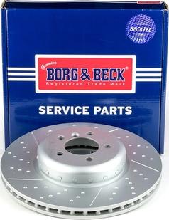 Borg & Beck BBD6168S - Тормозной диск autodif.ru