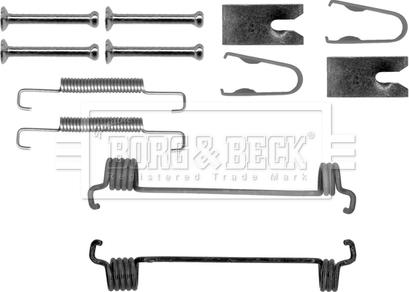 Borg & Beck BBK6164 - Комплектующие, стояночная тормозная система autodif.ru