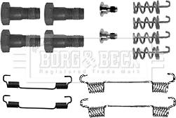 Borg & Beck BBK6248 - Комплектующие, стояночная тормозная система autodif.ru