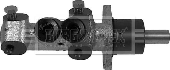 Borg & Beck BBM4596 - Главный тормозной цилиндр autodif.ru