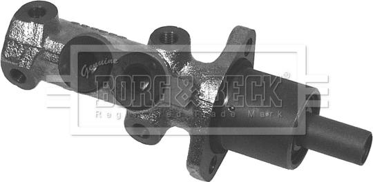 Borg & Beck BBM4393 - Главный тормозной цилиндр autodif.ru