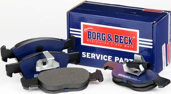 Borg & Beck BBP1441 - Тормозные колодки, дисковые, комплект autodif.ru