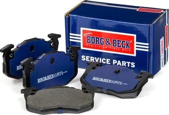 Borg & Beck BBP1545 - Тормозные колодки, дисковые, комплект autodif.ru