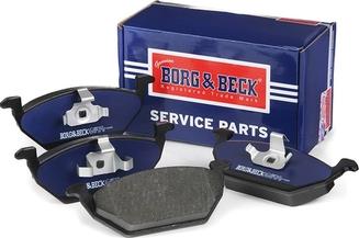 Borg & Beck BBP1619 - Тормозные колодки, дисковые, комплект autodif.ru