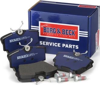 Borg & Beck BBP1813 - Тормозные колодки, дисковые, комплект autodif.ru