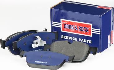 Borg & Beck BBP2597 - Тормозные колодки, дисковые, комплект autodif.ru