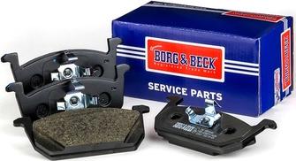Borg & Beck BBP2648 - Тормозные колодки, дисковые, комплект autodif.ru