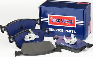 Borg & Beck BBP2634 - Тормозные колодки, дисковые, комплект autodif.ru