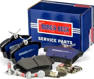 Borg & Beck BBP2095 - Тормозные колодки, дисковые, комплект autodif.ru