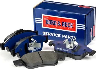 Borg & Beck BBP2098 - Тормозные колодки, дисковые, комплект autodif.ru