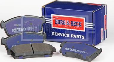Borg & Beck BBP2009 - Тормозные колодки, дисковые, комплект autodif.ru