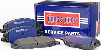 Borg & Beck BBP2113 - Тормозные колодки, дисковые, комплект autodif.ru