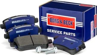 Borg & Beck BBP2124 - Тормозные колодки, дисковые, комплект autodif.ru
