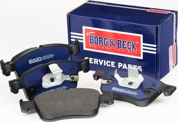Borg & Beck BBP2844 - Тормозные колодки, дисковые, комплект autodif.ru