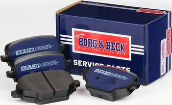 Borg & Beck BBP2864 - Тормозные колодки, дисковые, комплект autodif.ru