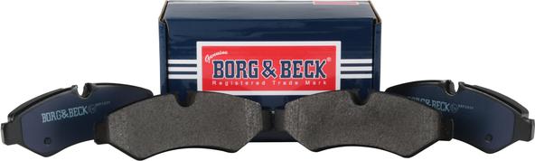 Borg & Beck BBP2839 - Тормозные колодки, дисковые, комплект autodif.ru