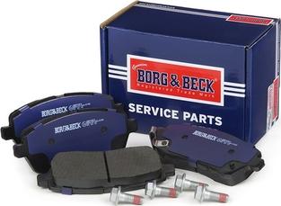 Borg & Beck BBP2304 - Тормозные колодки, дисковые, комплект autodif.ru
