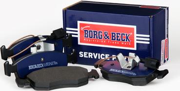 Borg & Beck BBP2310 - Тормозные колодки, дисковые, комплект autodif.ru