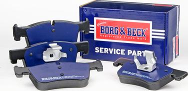 Borg & Beck BBP2334 - Тормозные колодки, дисковые, комплект autodif.ru