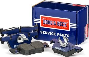 Borg & Beck BBP2335 - Тормозные колодки, дисковые, комплект autodif.ru