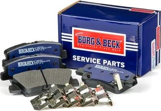 Borg & Beck BBP2323 - Тормозные колодки, дисковые, комплект autodif.ru