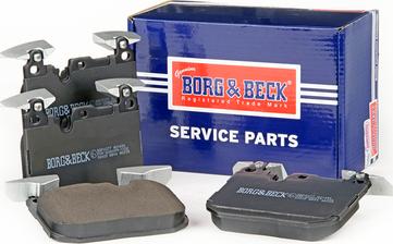 Borg & Beck BBP2377 - Тормозные колодки, дисковые, комплект autodif.ru