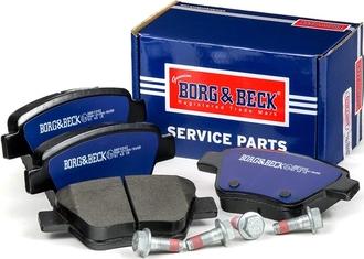Borg & Beck BBP2242 - Тормозные колодки, дисковые, комплект autodif.ru