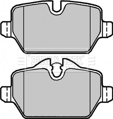 Borg & Beck BBP2285 - Тормозные колодки, дисковые, комплект autodif.ru