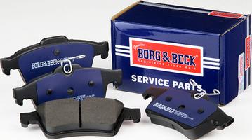 Borg & Beck BBP2288 - Тормозные колодки, дисковые, комплект autodif.ru