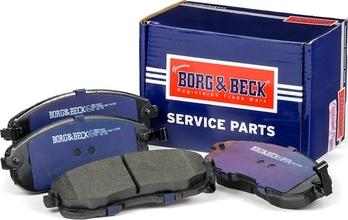 Borg & Beck BBP2282 - Тормозные колодки, дисковые, комплект autodif.ru