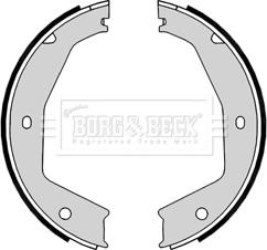 Borg & Beck BBS6441 - Комплект тормозов, ручник, парковка autodif.ru