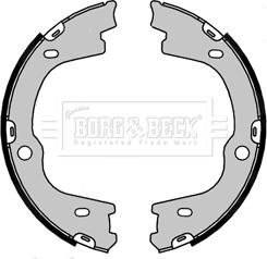Borg & Beck BBS6459 - Комплект тормозов, ручник, парковка autodif.ru