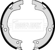 Borg & Beck BBS6422 - Комплект тормозов, ручник, парковка autodif.ru
