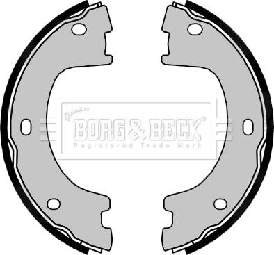 Borg & Beck BBS6475 - Комплект тормозов, ручник, парковка autodif.ru