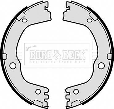 Borg & Beck BBS6512 - Комплект тормозов, ручник, парковка autodif.ru