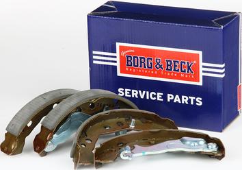 Borg & Beck BBS6521 - Комплект тормозных колодок, барабанные autodif.ru