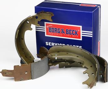 Borg & Beck BBS6528 - Комплект тормозных колодок, барабанные autodif.ru