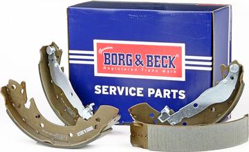 Borg & Beck BBS6057 - Комплект тормозных колодок, барабанные autodif.ru