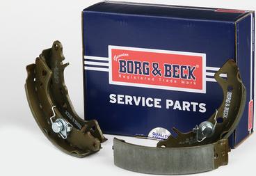 Borg & Beck BBS6142 - Комплект тормозных колодок, барабанные autodif.ru