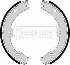 Borg & Beck BBS6393 - Комплект тормозов, ручник, парковка autodif.ru