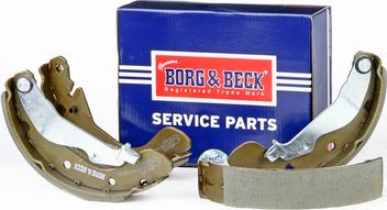 Borg & Beck BBS6349 - Комплект тормозных колодок, барабанные autodif.ru