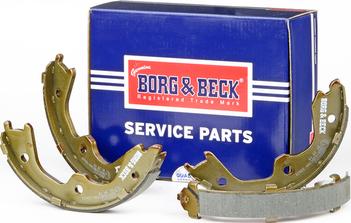 Borg & Beck BBS6343 - Комплект тормозов, ручник, парковка autodif.ru