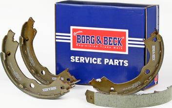 Borg & Beck BBS6367 - Комплект тормозов, ручник, парковка autodif.ru