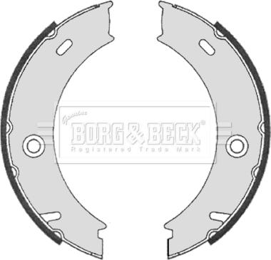 Borg & Beck BBS6328 - Комплект тормозов, ручник, парковка autodif.ru