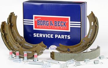 Borg & Beck BBS6371 - Комплект тормозов, ручник, парковка autodif.ru
