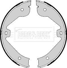 Borg & Beck BBS6373 - Комплект тормозов, ручник, парковка autodif.ru