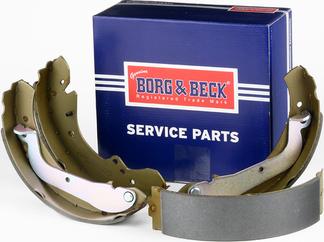 Borg & Beck BBS6205 - Комплект тормозных колодок, барабанные autodif.ru