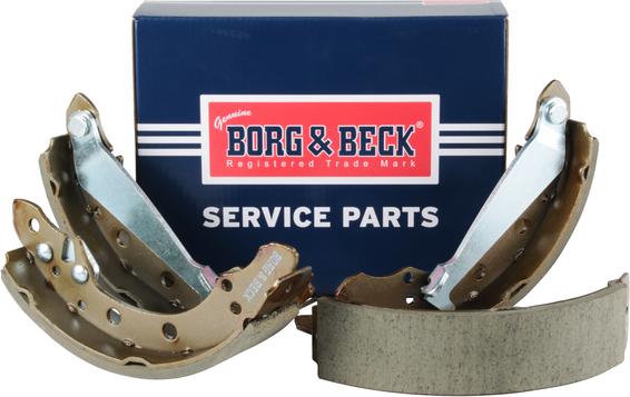 Borg & Beck BBS6213 - Комплект тормозных колодок, барабанные autodif.ru