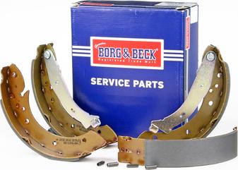 Borg & Beck BBS6285 - Комплект тормозных колодок, барабанные autodif.ru